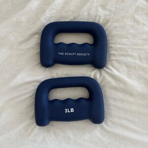 The Sculpt Society TSS 3 lb Hand Weights